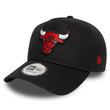 Bone Unissex New Era 9FORTY E-Frame Side Patch NBA Chicago Bulls-60758976- -1-